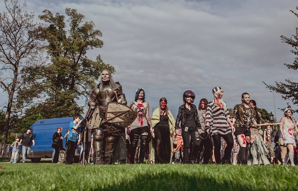 Zombie Walk in Pilsen. - My, Zombiewalk, , Czech, zombie attack, , Longpost