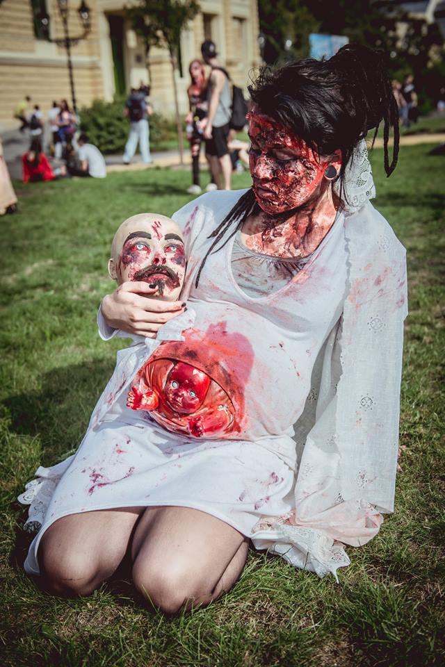 Zombie Walk in Pilsen. - My, Zombiewalk, , Czech, zombie attack, , Longpost