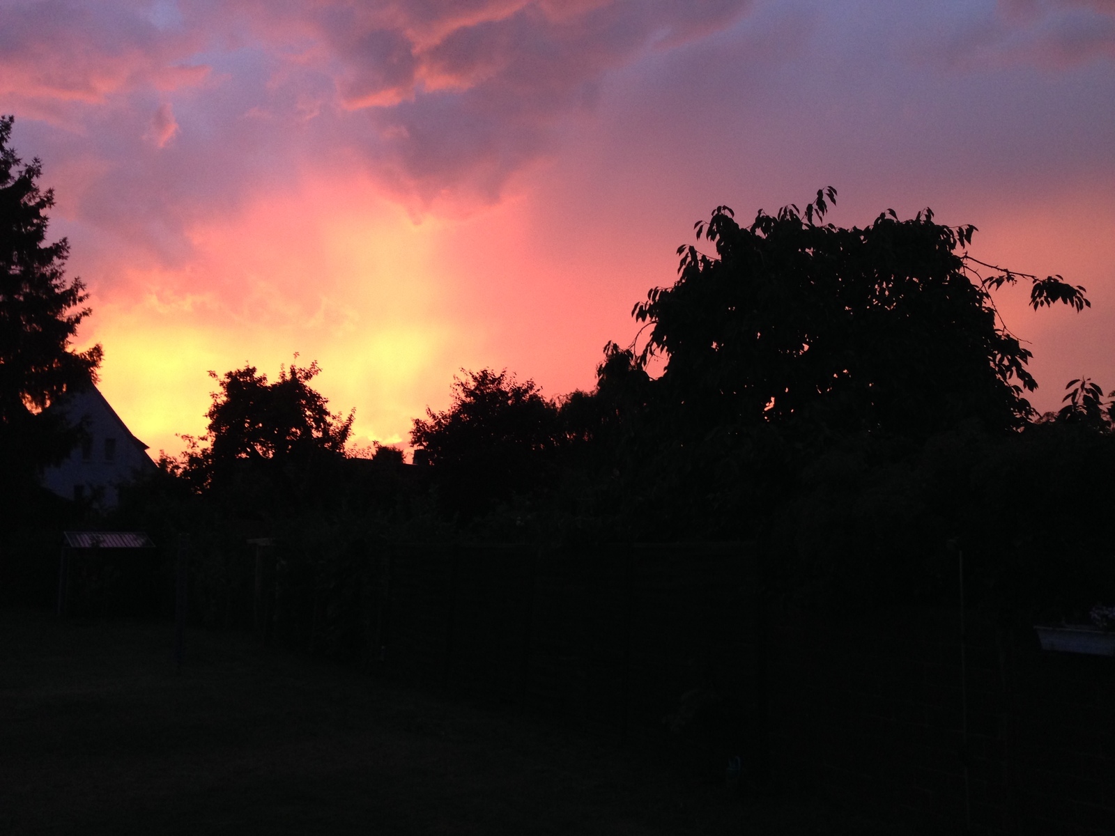 Закат после грозы | Пикабу