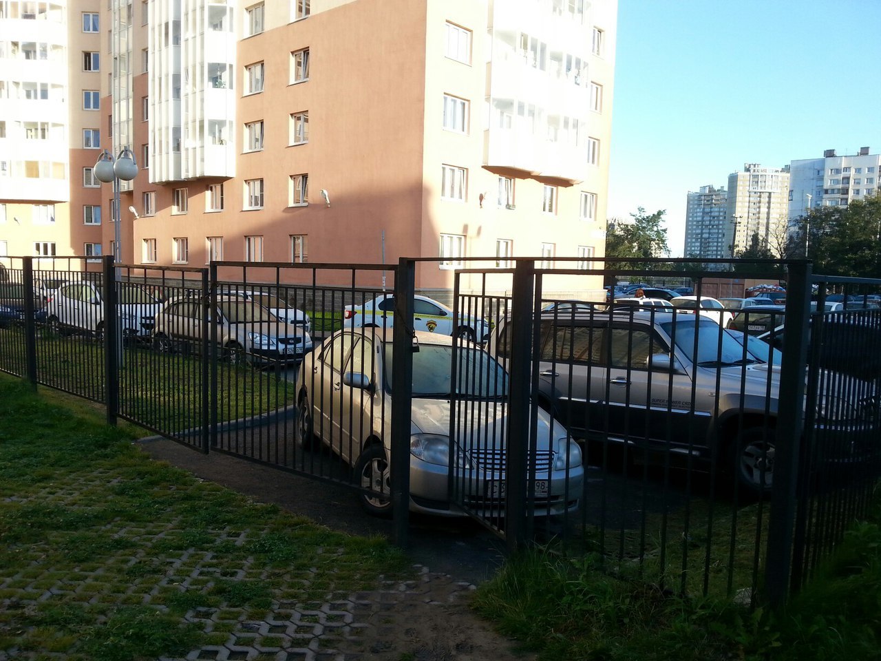 D stands for Parking King. - Parking, Saint Petersburg, Do not do like this, Longpost