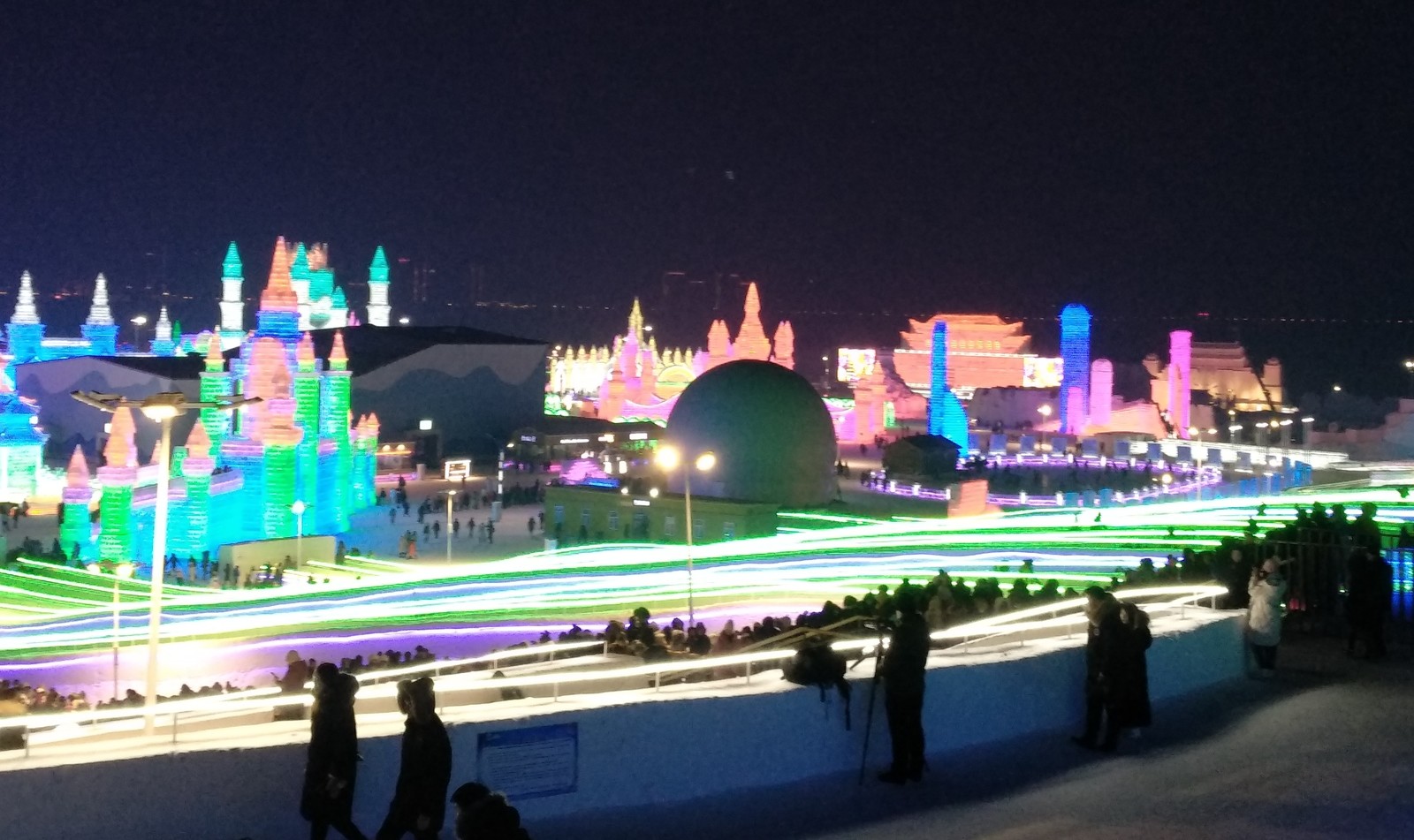 Harbin. ice city - My, Longpost, China, Tourism, Video