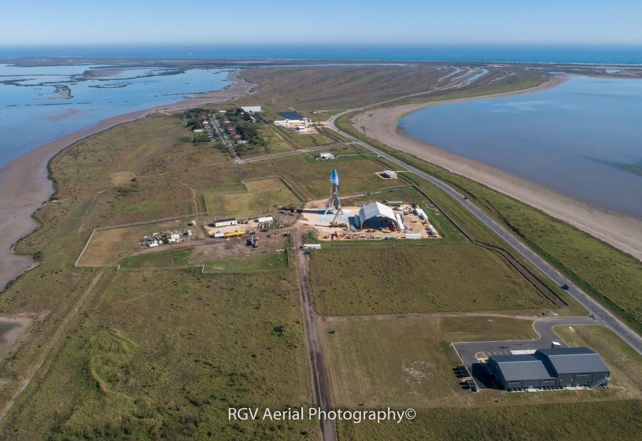 Строящийся космодром в Бока Чика, 13.01.2019 - Илон Маск, SpaceX, Starship, Космос, Длиннопост