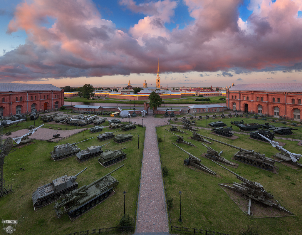 Peter-Pavel's Fortress . - Saint Petersburg, Peter-Pavel's Fortress, The photo, Military equipment