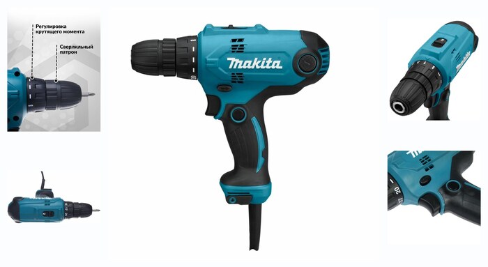 ������� �����-���������� Makita DF0300, 320 �� 1500��/��� 56��.