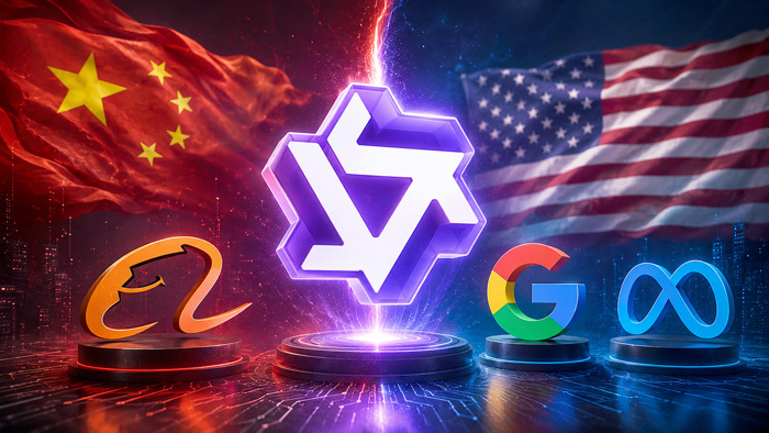 ��������� AI ������ Qwen (Alibaba) ������ ������������ ������ Google � Meta (Llama) �� ����� ��������