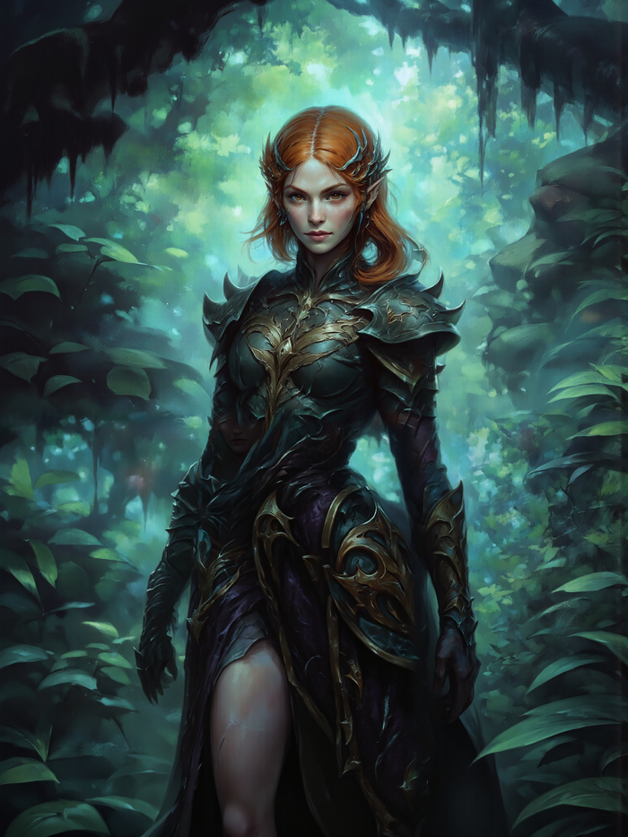 Elven Warrior Girl