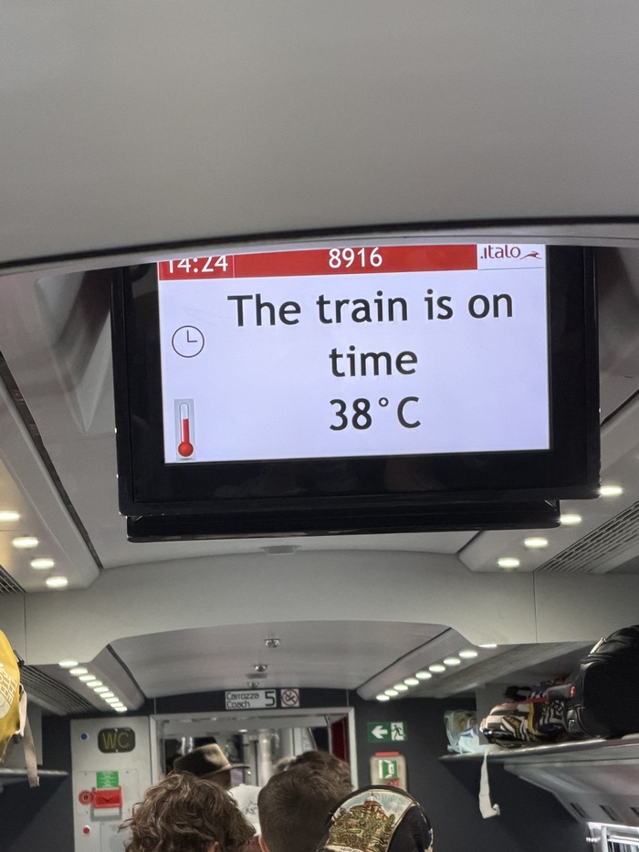 В июне было очень жарко