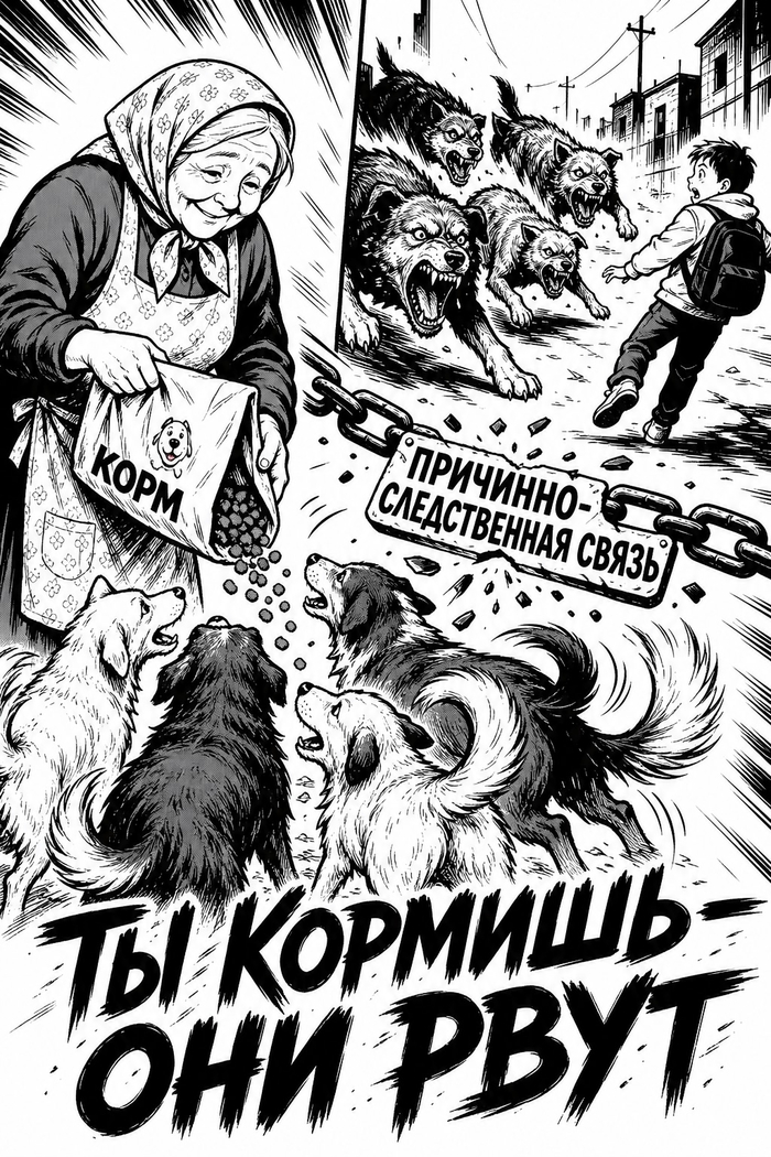 Ты кормишь — они рвут!