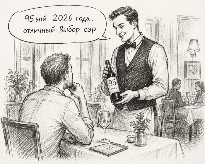 Официант, налей лучшее что у вас есть!