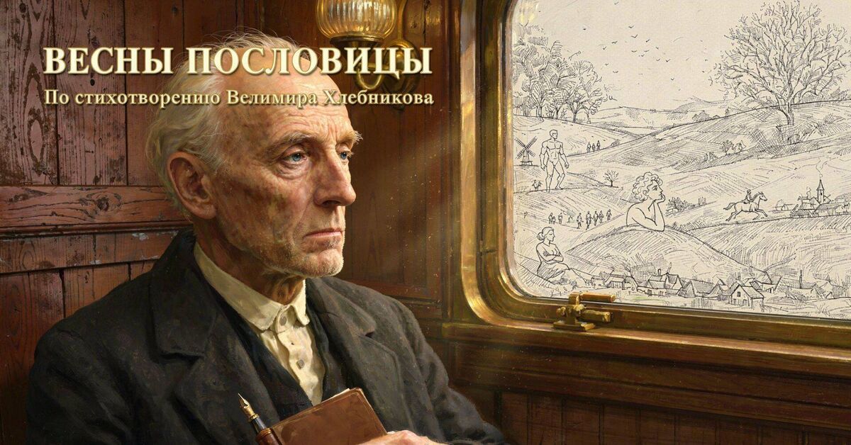 Spring proverbs and tongue twisters (V. Khlebnikov) - My, Neural Network Content, Short videos, Rutube, Khlebnikov, Poems, Video, Series Poems