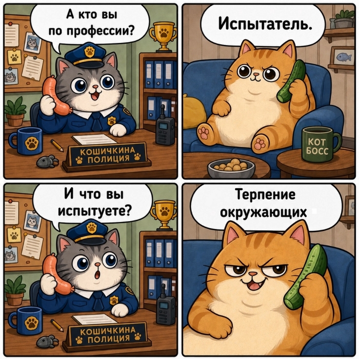 Ой, люли-люли, какие комиксы в Кошичкиной полиции, ццццц:)
