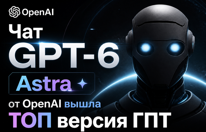 Чат GPT-6 Astra от OpenAI: обзор новой топ-версии ChatGPT 6 и возможностей нейросети