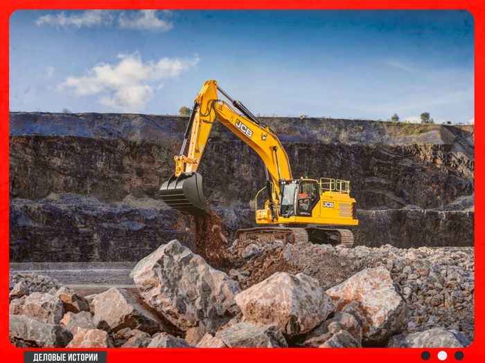 Самый крупный гусеничный экскаватор JCB — модель 370X