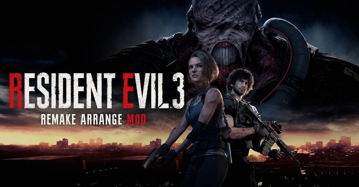 Resident Evil 3 Remake Arrange Mod Part 3 - My, Computer games, Horror game, Resident evil, Стрим, Rutube, Fashion, Passing, Game Reviews, Game world news, Video, Short videos, Video VK
