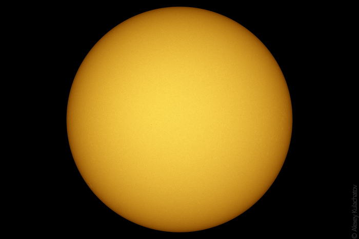 Sky-watcher Explorer 300 + APM 1,5x MPCC + Baader Astrosolar Visual | 2250 мм, f/7,5 | Sony A1, 1/1000с, ISO 100 | iOptron HAE69 | 500/2903 кадров | 8000px