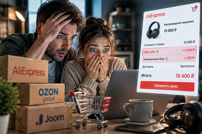 Шопинг на AliExpress может скоро стать накладным: 100 рублей за каждую посылку и НДС 22 % вот что придумали в Минфине