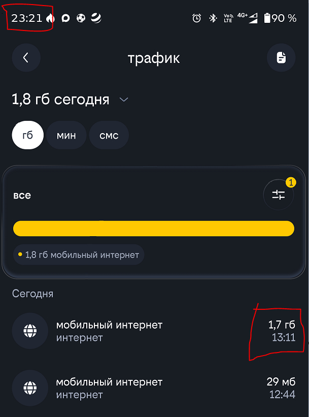 ����� �� 23:21, ����������� ������� �� 13:11 � ������ 1,7 ��.