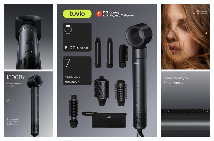 ���-������� � ���������� Tuvio HBI1412, 7 �������, ����� ��� ��������, ����� ��������