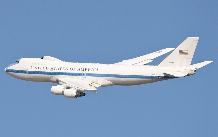 �������� ��������� E-4B "Nightwatch", ������� ���������� � �������� ����������� �����