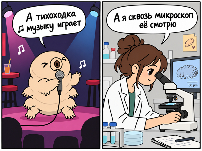 Микроскопический юмор