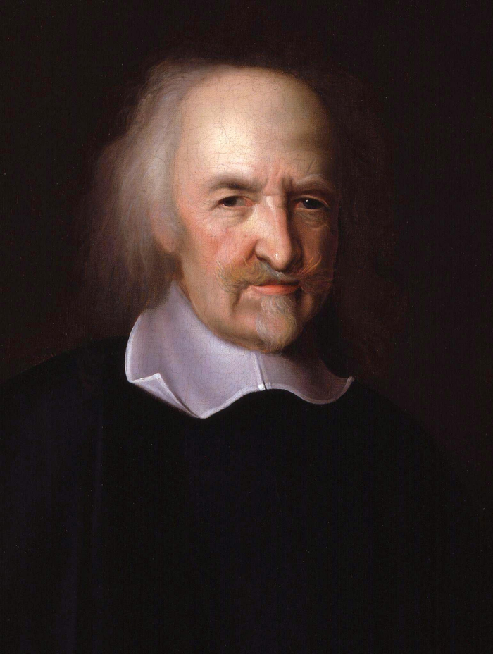 Томас Гоббс (1588–1679). Портрет работы Джона Майкла Райта, XVII век.