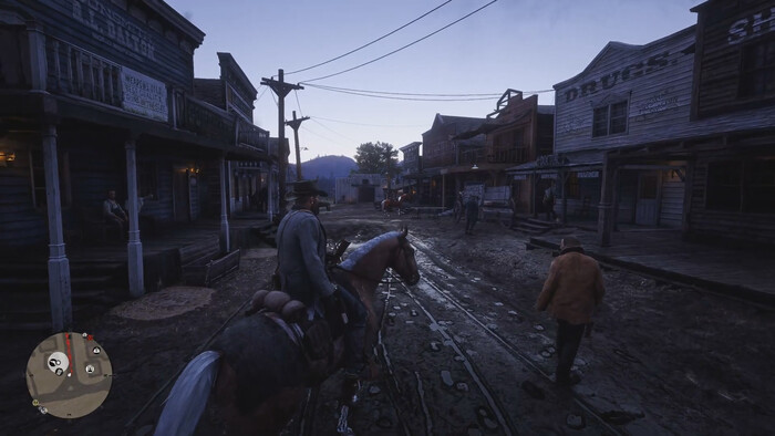 Изображение из видеоигры Red Dead Redemption 2" (2018)
