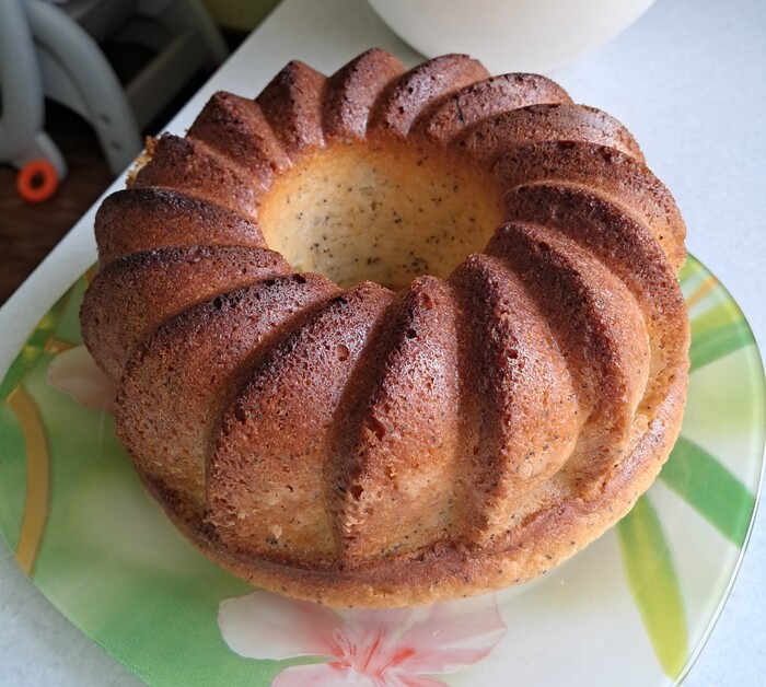 Маковый кекс