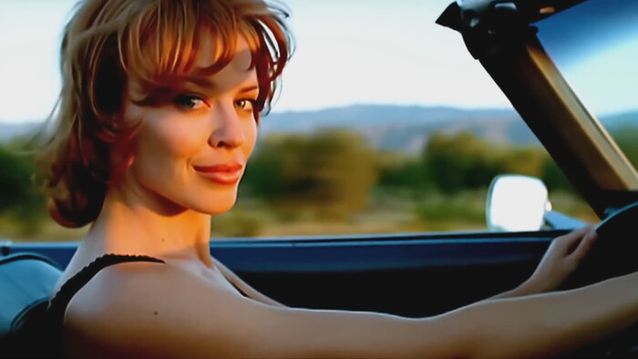 Кадр из клипа Kylie Minogue - Some Kind Of Bliss (1997)