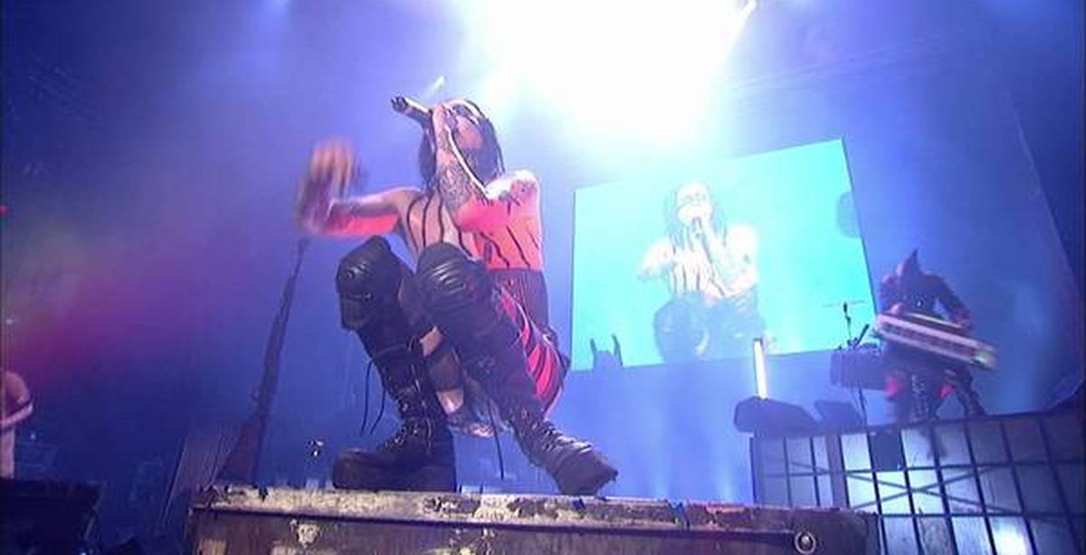 Manson got a little confused - NSFW, Marilyn Manson, Concert, Phonogram, Fail, Video